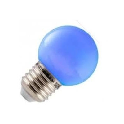 Spectrum LED Kogel Outdoor 1w blauw E27