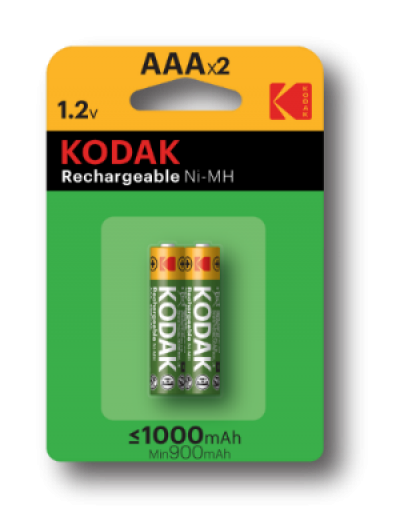 Kodak Rechargeable Ni-Mh AAA 1000 mAh