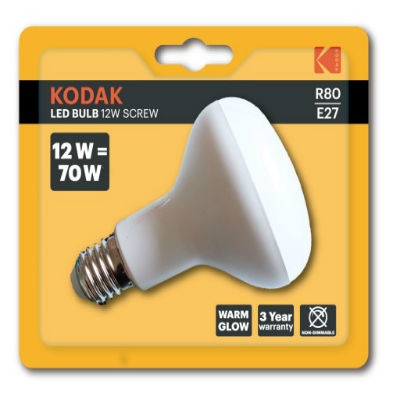 Kodak LED R80, 12W, 960L, 3000K, E27