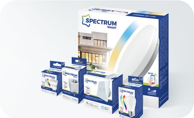 Spectrum Smart LED A60 Opaal E27 9w 850lm