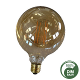 ETH Filament LED globe G125 2200k E27 goud 4w