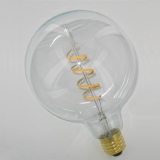 ETH Filament curved LED globe G125 2500k E27 helder 4w