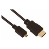 HDMI (A) 19p male -  HDMI (D) micro 19p male 1m